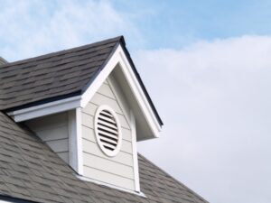 Attic ventilation for furnace exhaust.
